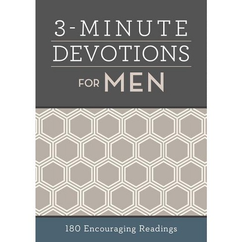 3-Minute Devotions for Men - by  Compiled by Barbour Staff (Paperback) - image 1 of 1