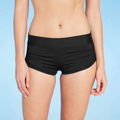 high waisted swim shorts target