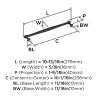 Amerock Enlivity Pull for Cabinets, Drawers, and Furniture - 3 of 4