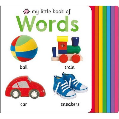 My Little Book of Words - (My Little Books) by  Roger Priddy (Board Book)