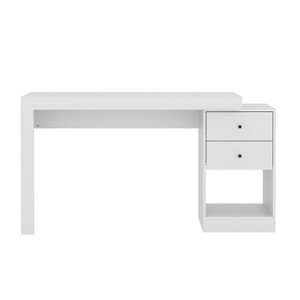 NicBex 47.5 Inch Expandable Home Office Desk with 2 Drawers and Open Shelf for Study Room,Bedroom and Office - 1 of 4