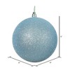 Vickerman Baby Blue Candy Ball Ornament - 2 of 4