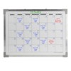 Crestline Products Dry Erase Magnetic Aluminum Framed Calendar, 18" x 24" - 2 of 3