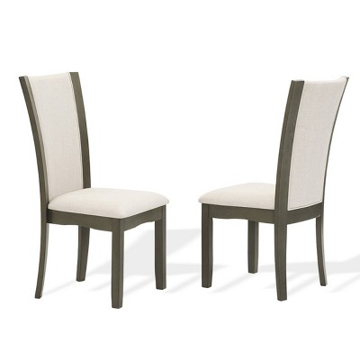 Brassex Set of 2 Aria Dining Chairs