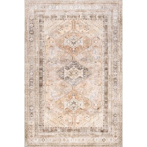 Nuloom Bathsheba Vintage Medallion Pet Friendly Machine Washable Area Rug - 1 of 4