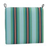 Blazing Needles, 20-inch by 19-inch Patterned Outdoor Chair Cushions (Set of 4) - 2 of 2