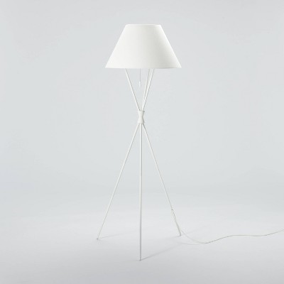 Photo 1 of Tripod Floor Lamp White - Threshold™ designed with Studio McGee