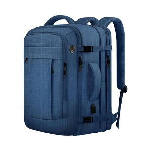 Summit Adventure Expandable Water-Resistant Travel Laptop Backpack - 1 of 4