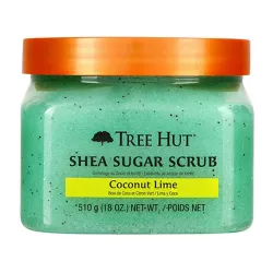 Tree Hut Coconut Lime Shea Sugar Body Scrub - 18oz