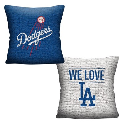 MLB Los Angeles Dodgers Inverted Woven Pillow