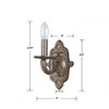 Crystorama Lighting Paris Market 1 - Light Sconce in  Venetian Bronze - 2 of 3