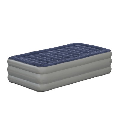 Twin Size Raised Inflatable Air Mattress with Electric Pump