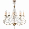 Livex Lighting Isabella 8 - Light Chandelier in  Hand Applied European Bronze - 2 of 4
