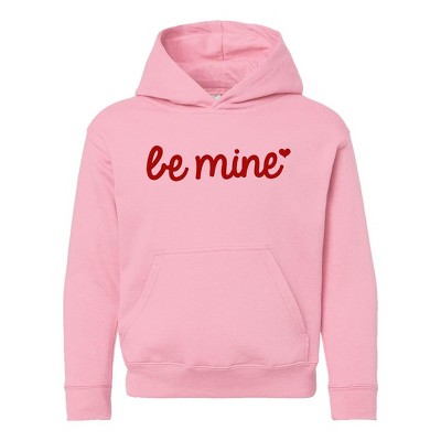 The Juniper Shop Be Mine Cursive Heart Youth Graphic Hoodie
