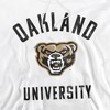 Oakland University Official Golden Grizzlies Logo Adult Pull-Over Hoodie - 2 of 4