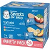 Gerber Teethers Variety Pack Baby Snacks - 5.04oz/36pk - 3 of 4