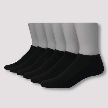 Men's Big & Tall Hanes Premium Performance Cushioned Low Cut Socks 6pk