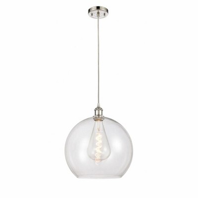 Athens - 1 Light Pendant In Industrial Style-18.38 Inches Tall and 13.75 Inches Wide