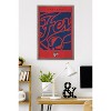 Trends International WNBA Indiana Fever - Logo 25 Framed Wall Poster Prints - 2 of 4