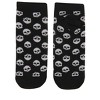 HalloweenCostumes.com One Size Women  Adult 5-Pack Valentine's Day Goth Socks, Black/White/Red - 2 of 4