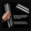 10 PCS 12" Glass Hurricane Candle Holders, Clear Cylinder Votive Covers for Pillar Candles – Wedding, Christmas, Party Decor - 3 of 4