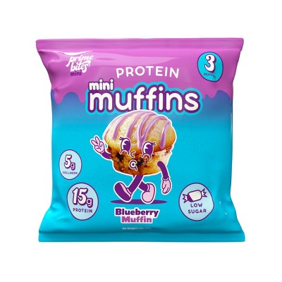 Prime Bites Blueberry Protein Mini Muffins - 15g Protein - 2.12oz