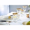Classic Touch Set of 6 Tumblers with Gold Design - 2 of 3