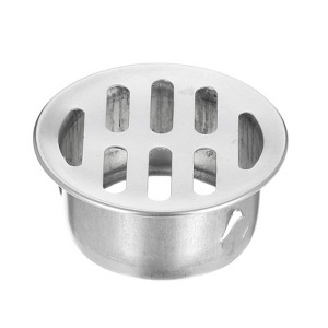 Unique Bargains Stainless Steel Flat Mouth Anti Blocking Outdoor Bathroom Drain Cover for - 1 of 4