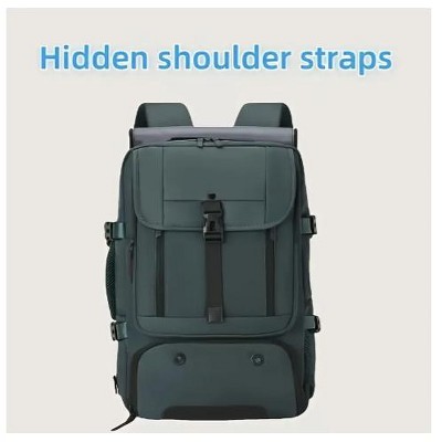 MaseiKar Anti-Theft Laptop Backpack with Shoe Compartment - Convertible Business & Hiking Bag, Heavy-Duty Nylon Travel Backpack