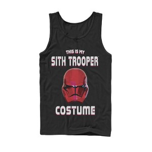Men's Star Wars: The Rise of Skywalker Halloween Sith Trooper Costume Tank Top - 1 of 4