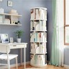SKRAN Rotating Bookshelf, 360° Display And Spinning Bookshelf, Rotating Bookshelf Tower for Bedroom, Home - 2 of 4