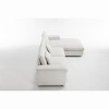 GDFStudio Savannah 113" Modern Fabric Upholstered 3-Seater L-Shape Sectional Sofa - 4 of 4