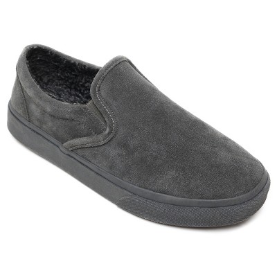 Minnetonka Men's Suede Alden Slip On