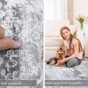 Persian Area Rug Floral Distressed Carpet Machine Washable Area Rug, 8' x 10' Gray: Stain-Resistant, Low Pile, Indoor Use - 4 of 4
