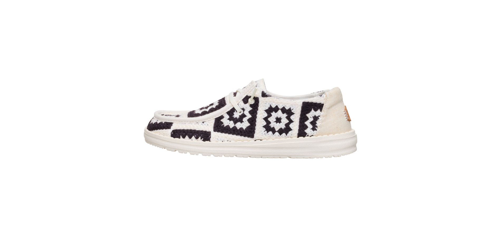 Hey Dude Wendy Crochet Cottage  - Womens Comfortable Slip on Shoes