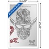Trends International Westworld - White Framed Wall Poster Prints - 3 of 4