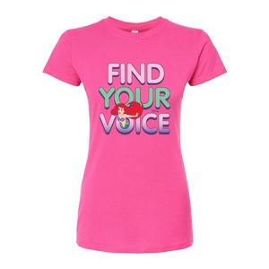 Women's - Disney - Ariel Fitted Graphic T-Shirt - 1 of 3