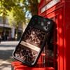 HTUTWOO iPhone 17 Series Phone Case, Charming Leopard Print Lettering case, Comprehensive Camera Protection for iPhone 17, Pro, Pro Max, Air - 4 of 4