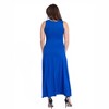 24seven Comfort Apparel Slim Fit A Line Sleeveless Maxi Dress - image 3 of 4