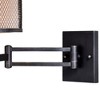 Vaxcel Polk 1 - Light Sconce in  Warm Pewter - 4 of 4