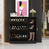 Famapy Black Entryway Fold-Out Shoes Rack Storage Cabinet - 2 of 4