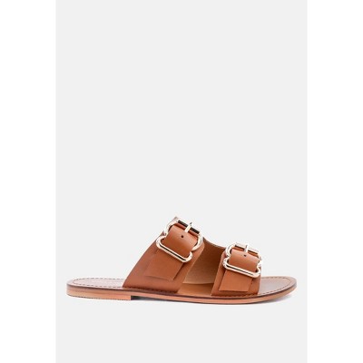 Kelly Flat Sandal With Buckle Women Straps