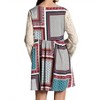 Women's Hanky Border Print Lace Dress - KORI - 3 of 4