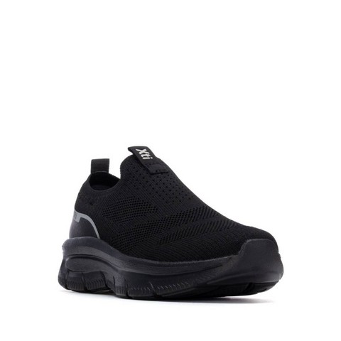 Женские кроссовки XTI Women's Comfort Slip On Sneakers 145393 Black 9