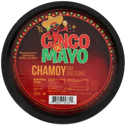 Cinco De Mayo Cocktail Rim Dressing Chamoy - Case Of 12 - 8 Oz : Target