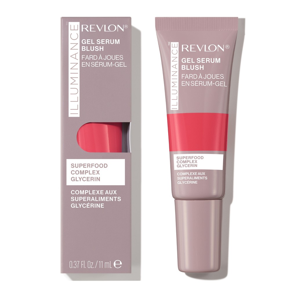 Photos - Other Cosmetics Revlon Illuminance Dewy Finish Gel Serum Blush - 120 Striking Rose - 0.37 