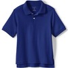 Lands' End School Uniform Kids Short Sleeve Interlock Polo Shirt - 2 of 4
