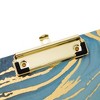 Okuna Outpost 2 Pack Decorative Blue Marble Clipboards, A4 Letter Size with Gold Low Profile Metal Clip (9 x 12 In) - 4 of 4