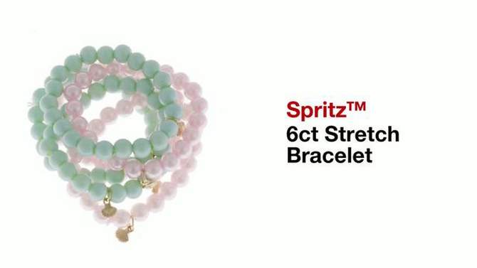 6ct Stretch Bracelet - Spritz&#8482;, 2 of 9, play video