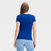 Short Sleeve Ribbed Seamless Maternity T-Shirt - Isabel Maternity by Ingrid & Isabel™ - 2 of 3